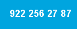 922 256 27 87
